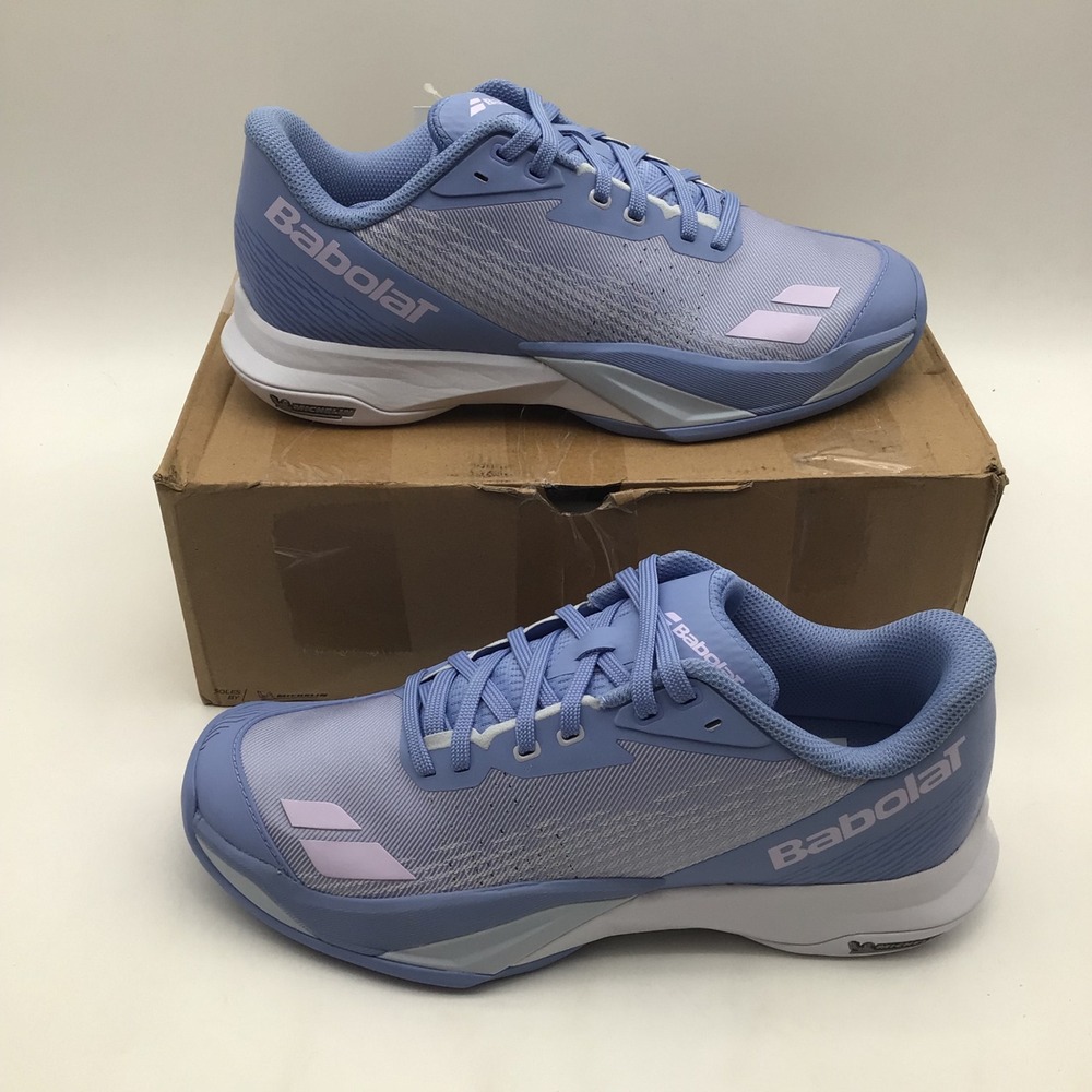 Babolat Jet Mach 4 All Court Women Tennis Pickleball Shoes Lavender Size 10 NEW